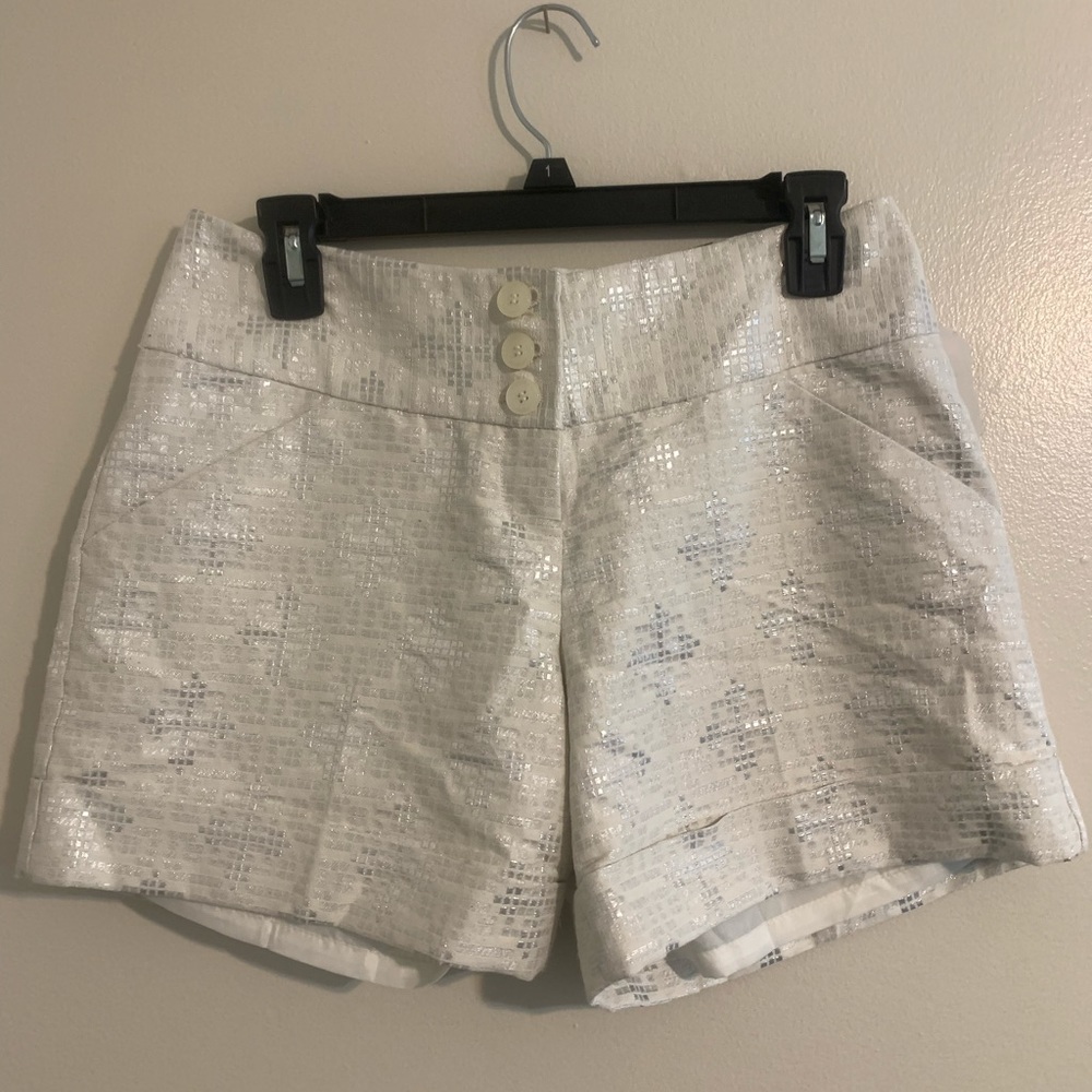 White shorts NWT